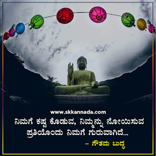 Gautam Buddha Quotes in Kannada