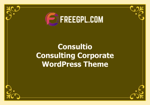 Consultio – Consulting Corporate WordPress Theme Free Download