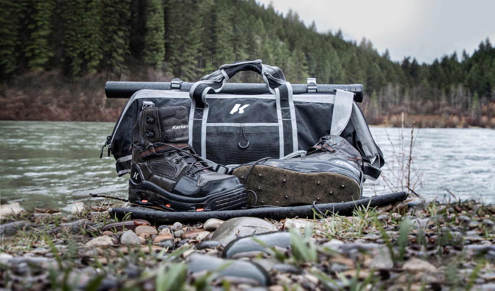 The Fiberglass Manifesto: KORKERS - Terror Ridge & Mack's Canyon Wader Bag  Promotion