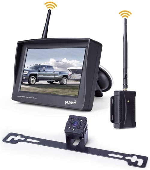 Review Yuwei Digital Wireless Backup Camera Kit