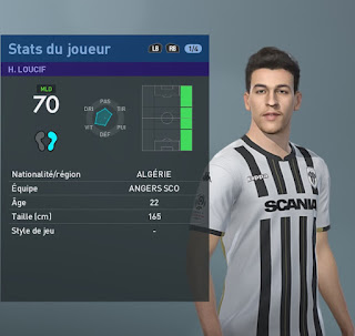 PES 2019 Faces Haithem Loucif by TiiToo Facemaker
