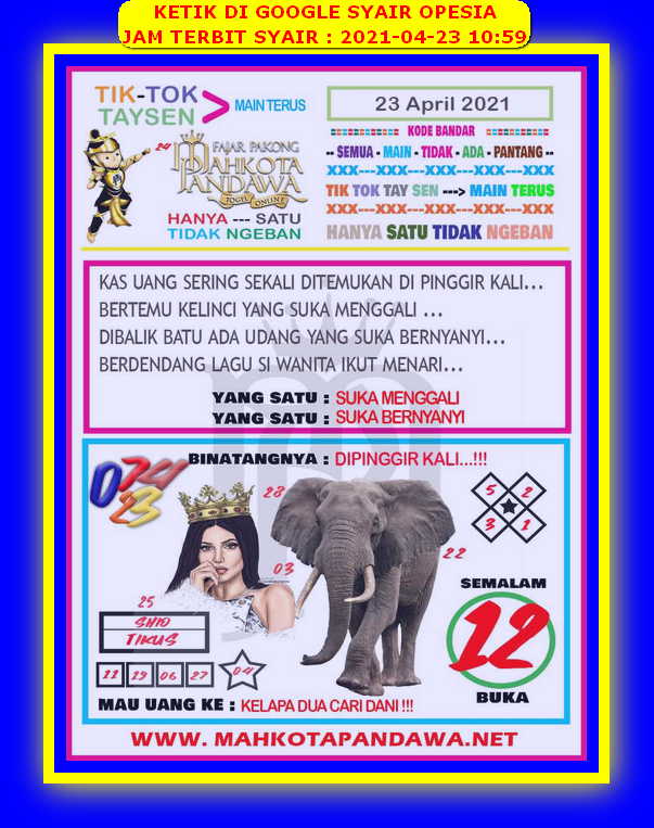 PREDIKSI HK MALAM INI