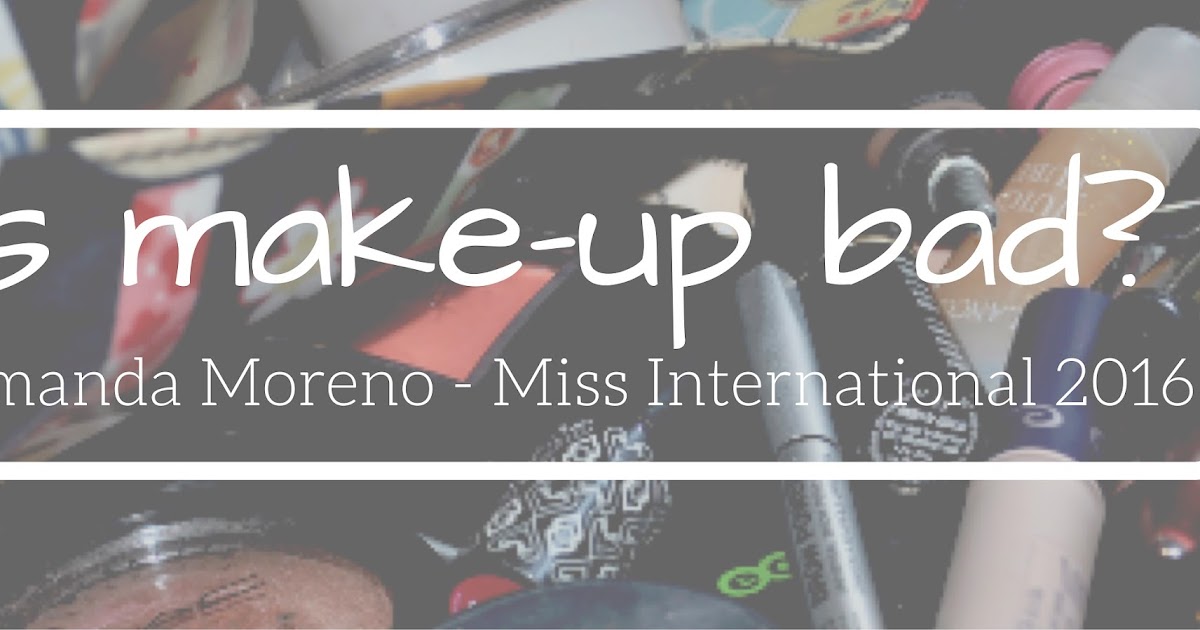 Is Makeup Bad?