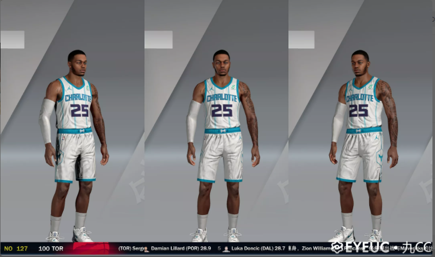 NBA 2K21 PJ Washington Cyberface Current Look by Nice CC