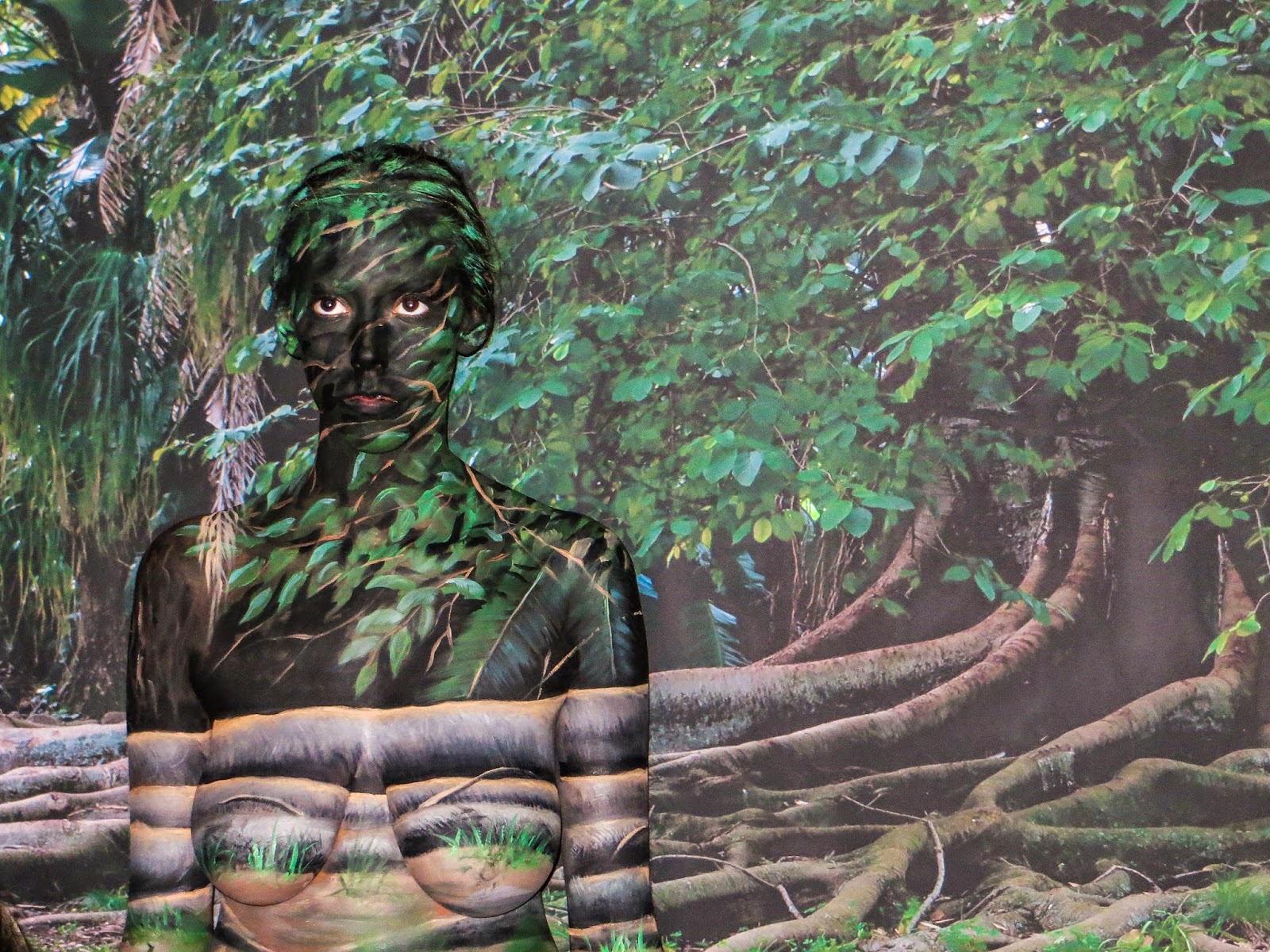 Body Painting Camouflage - Making of | Art Brush