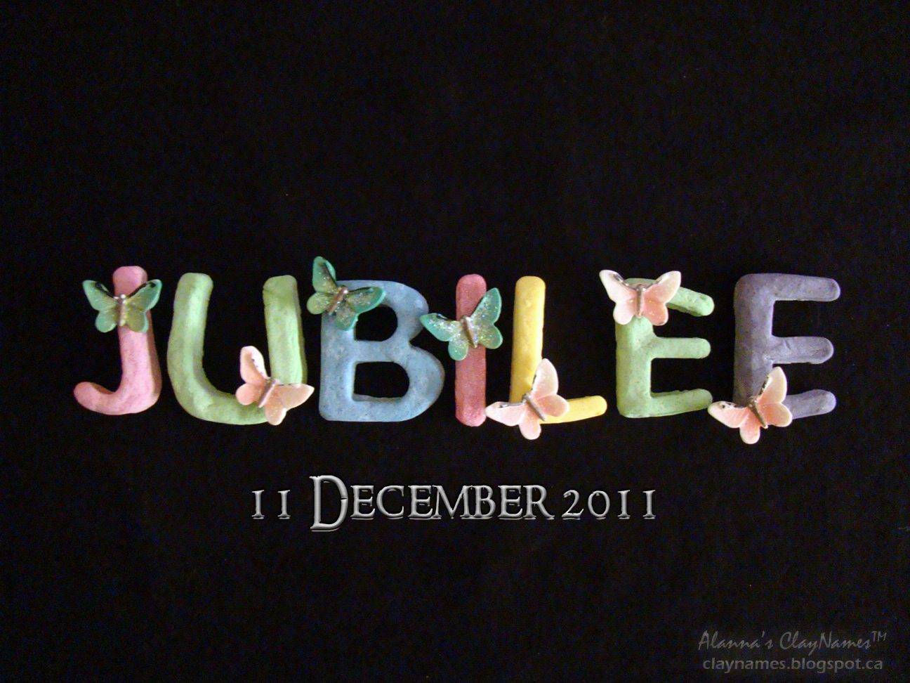 Baby Alanna's Clay Names