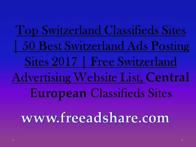 Top 50 Free Switzerland Classifieds Sites List 2023