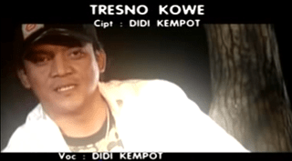 Lirik Lagu Tresno Kowe - Didi Kempot