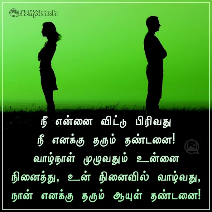 உன் நினைவுகள் சோகக் கவிதை