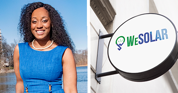 Kristal Hansley, founder and CEO of WeSolar Kristal Hansley, founder and CEO of WeSolar