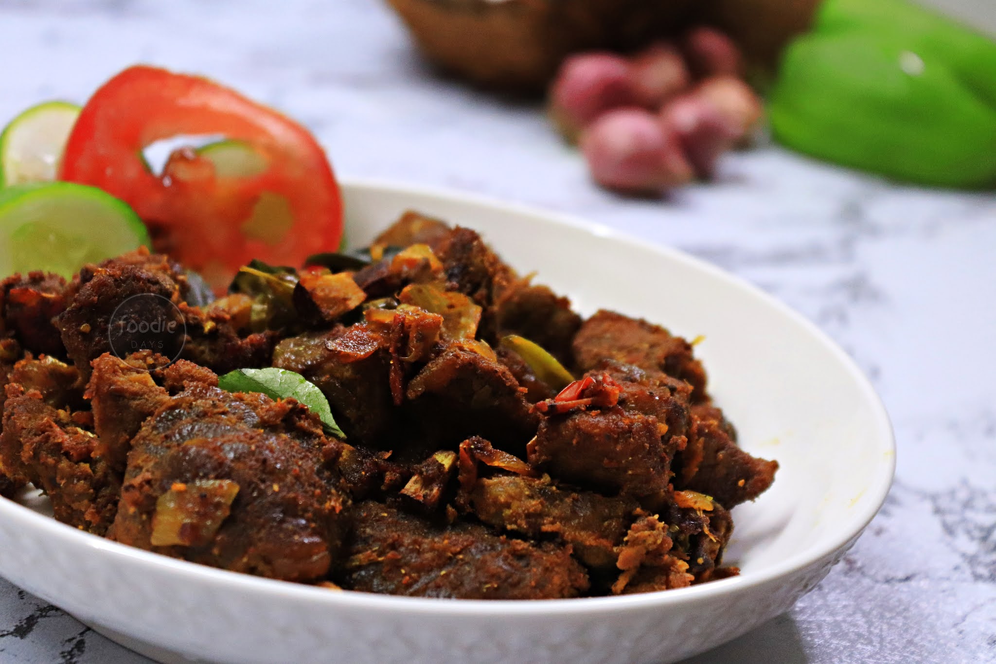 Kerala Style Beef Dry Fry Beef Varattiyath