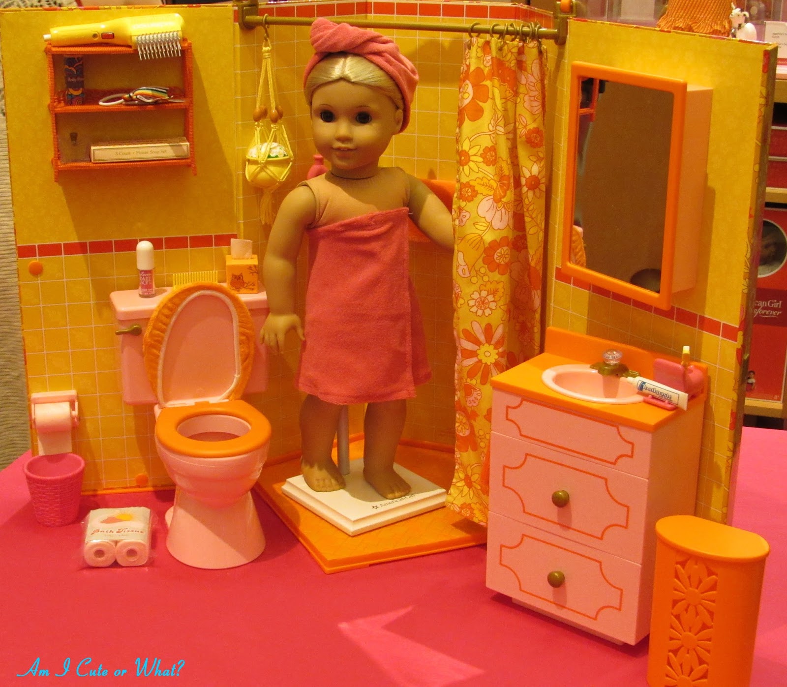 Am I cute or what? *In Store Report* American Girl Place The Grove Los Angeles Tenney, Logan