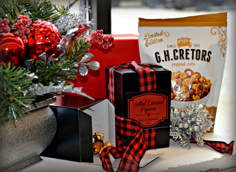 Salted Caramel Popcorn Gift with Free Printable Gift Tags Rachel Teodoro