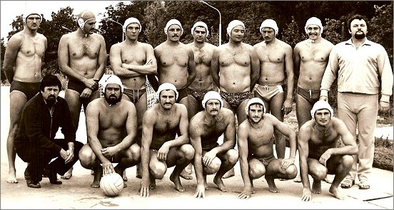 legends: 1980: The team of Szentesi Vízilabda
