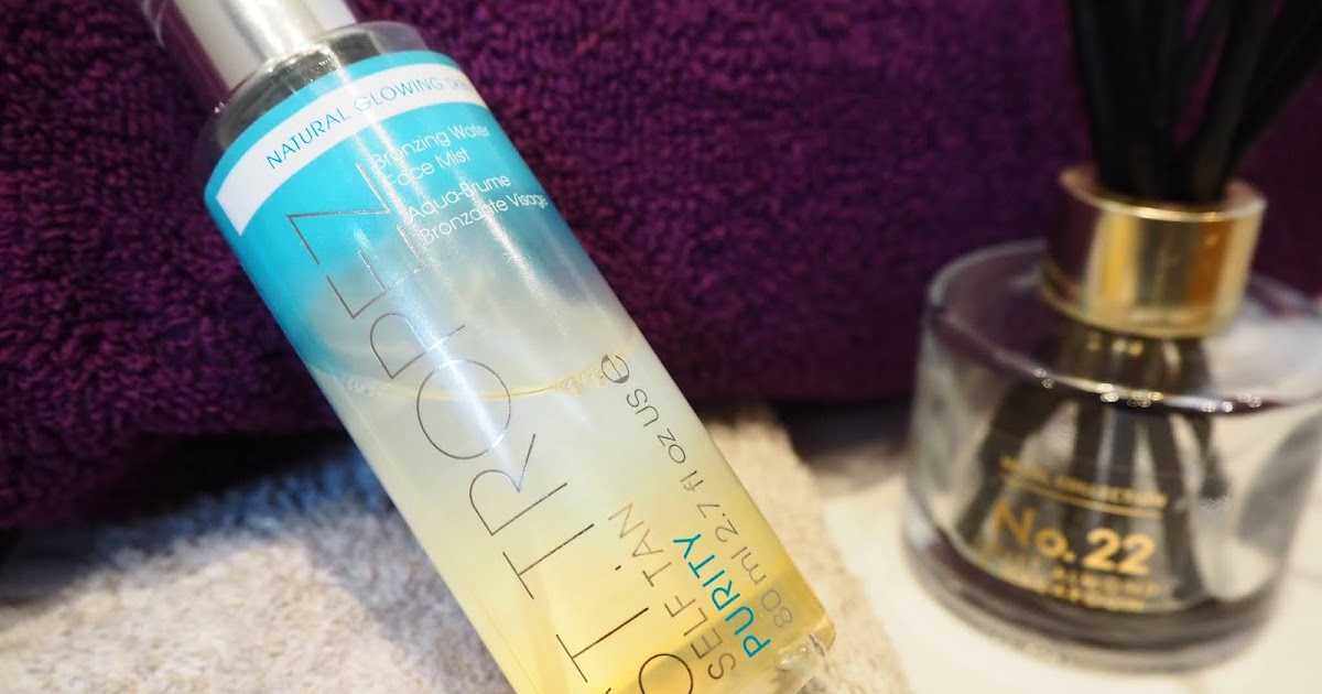 ST TROPEZ PURITY BRONZING WATER FACE MIST REVIEW. Exclusively Grace