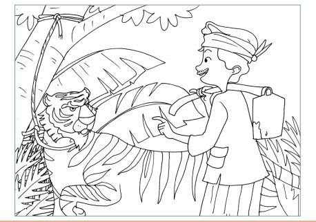 Langkah-Langkah Membuat Gambar Cerita, Kelas 5 | SD Negeri 1