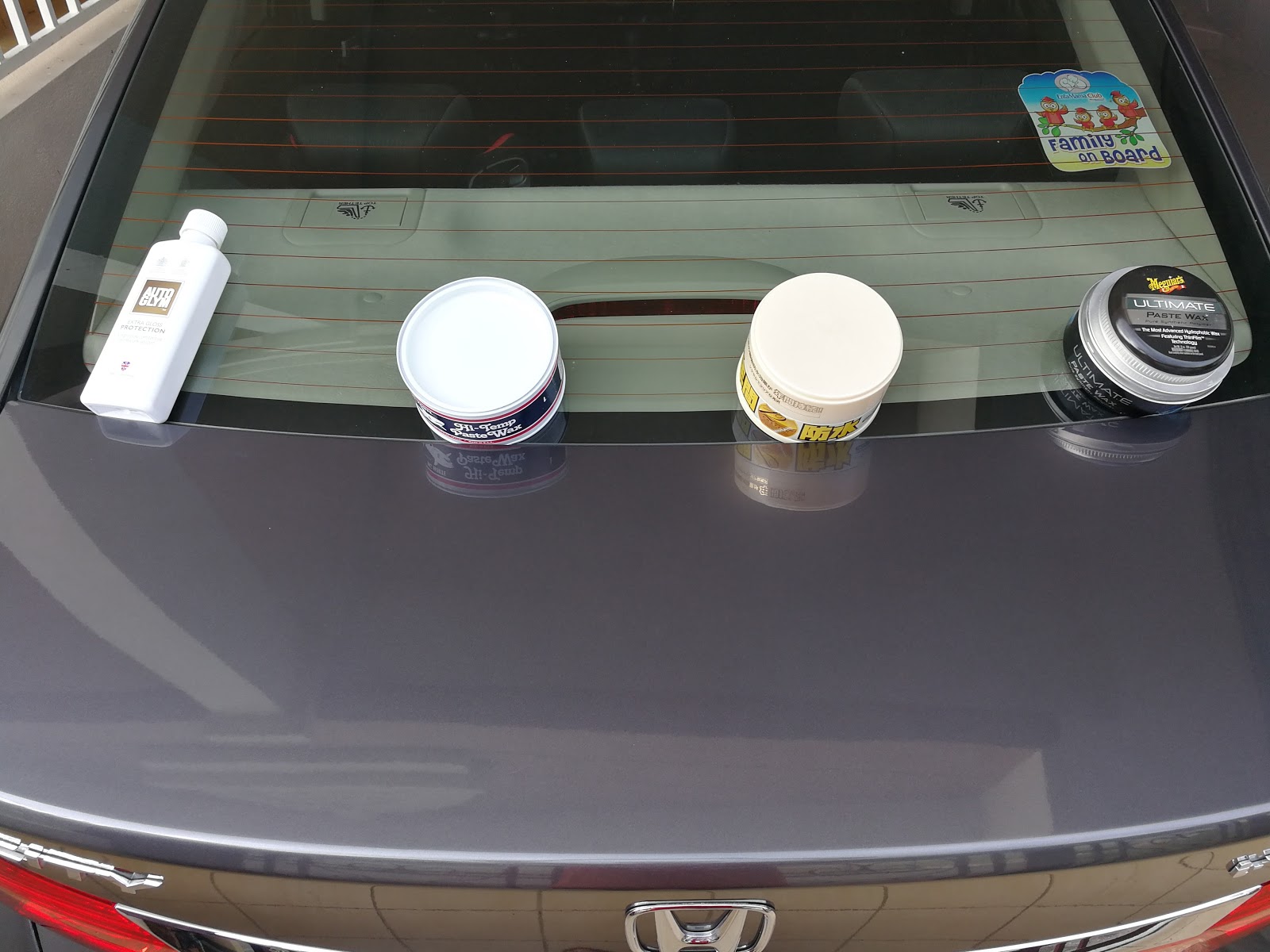 Car Porch Detailer Synthetic Waxes Durability Test Autoglym Extra