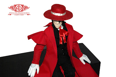 ADdoll_Alucard_6 Алукард авторская текстильная шарнирная кукла Алёны Дороховой