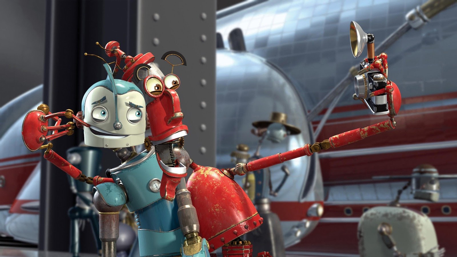 Waiching's Movie Thoughts & More Retro Movie Review Robots (2005) 