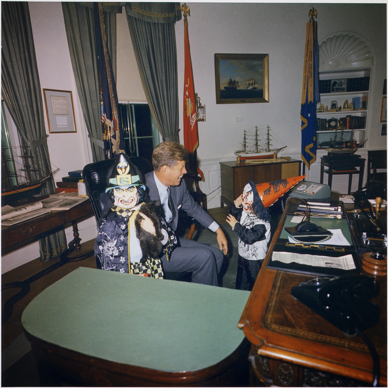 John F. Kennedy JFK Halloween randommusings.filminspector.com