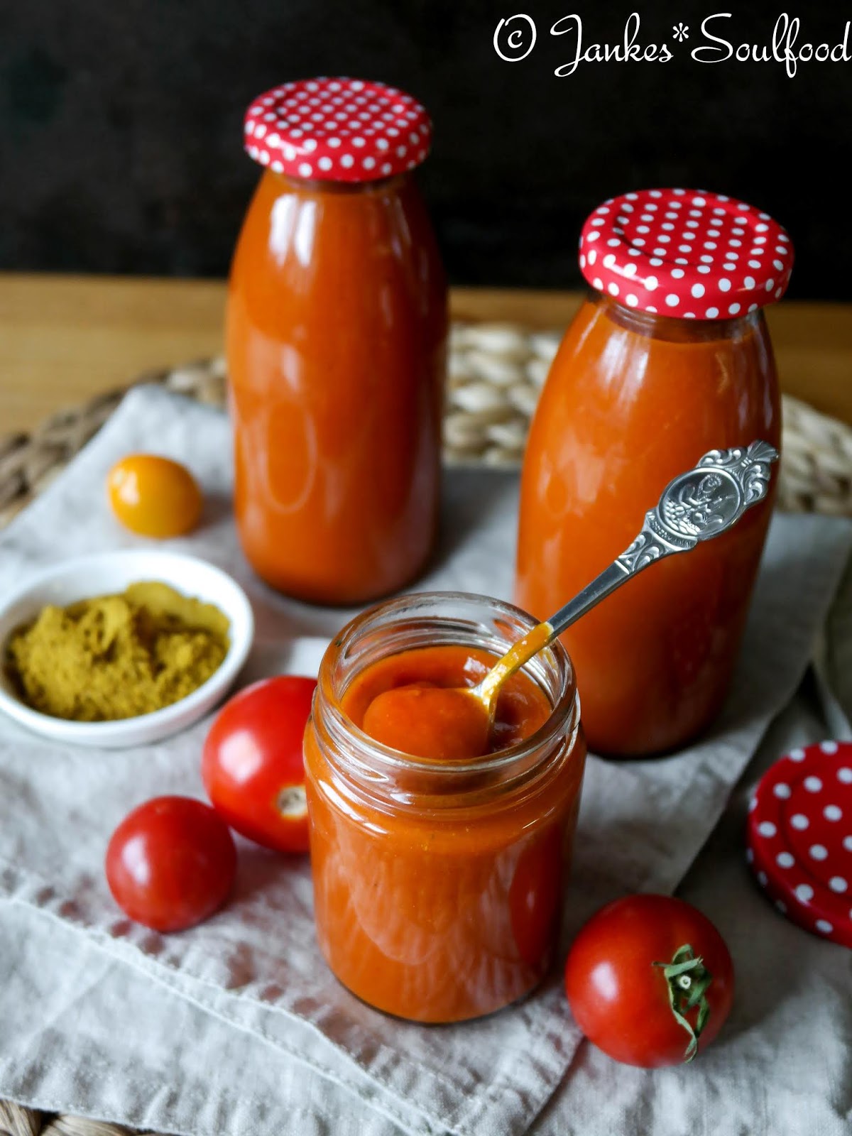 Jankes*Soulfood : Einfach lecker: selbstgemachter Curry-Ketchup Jankes*Soulfood : Einfach lecker: selbstgemachter Curry-Ketchup