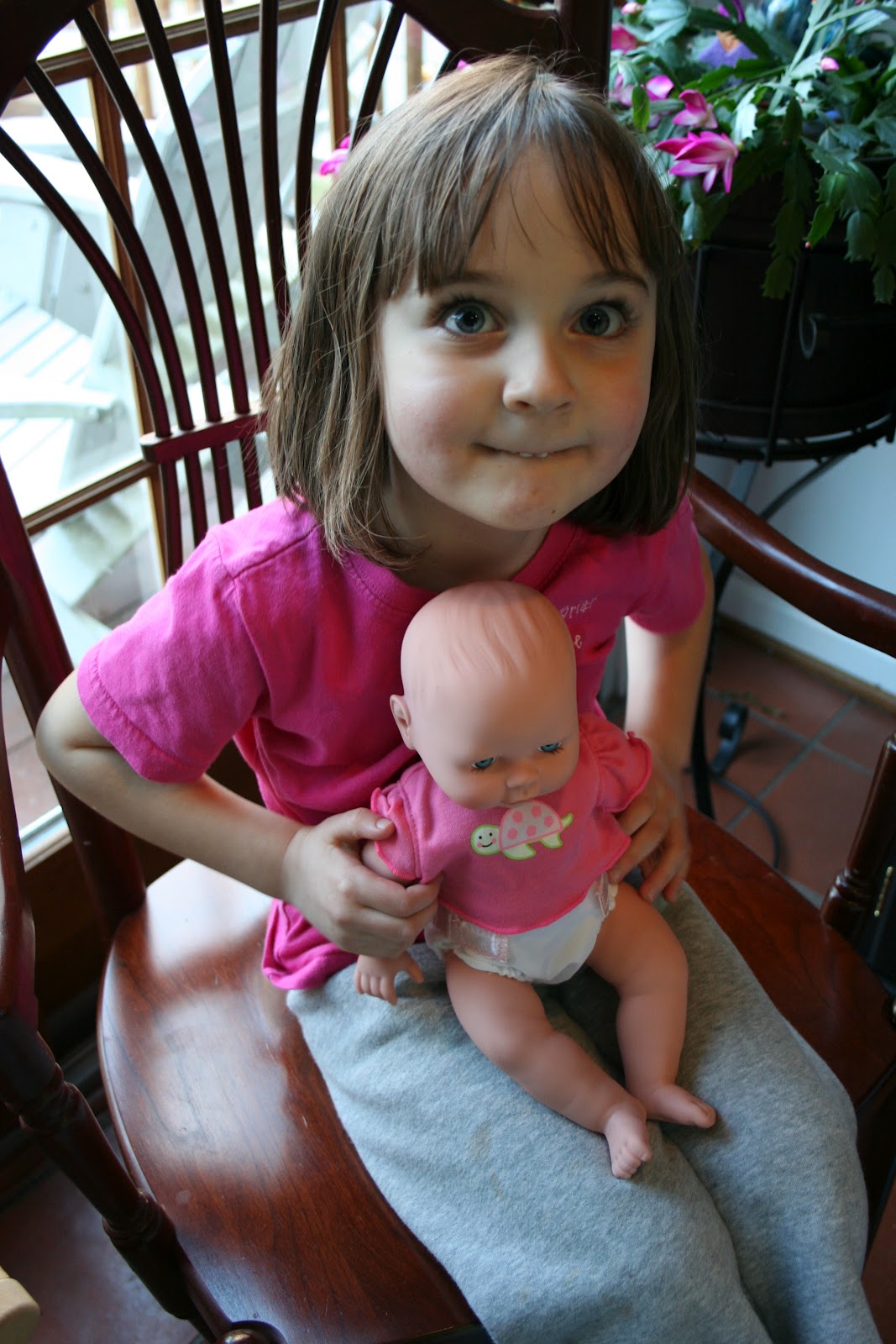 Pink and Green Mama * Washing Baby Dolls Water Play