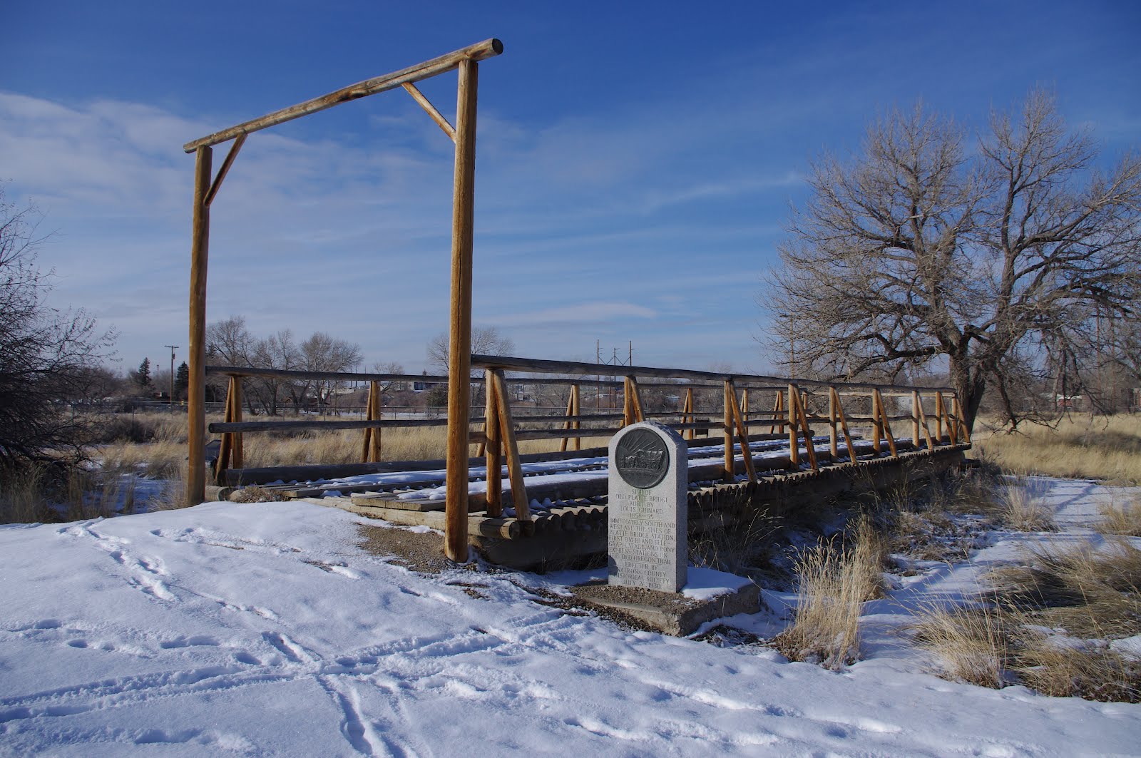 Some Gave All Guinard's Bridge, Natrona County Wyoming.