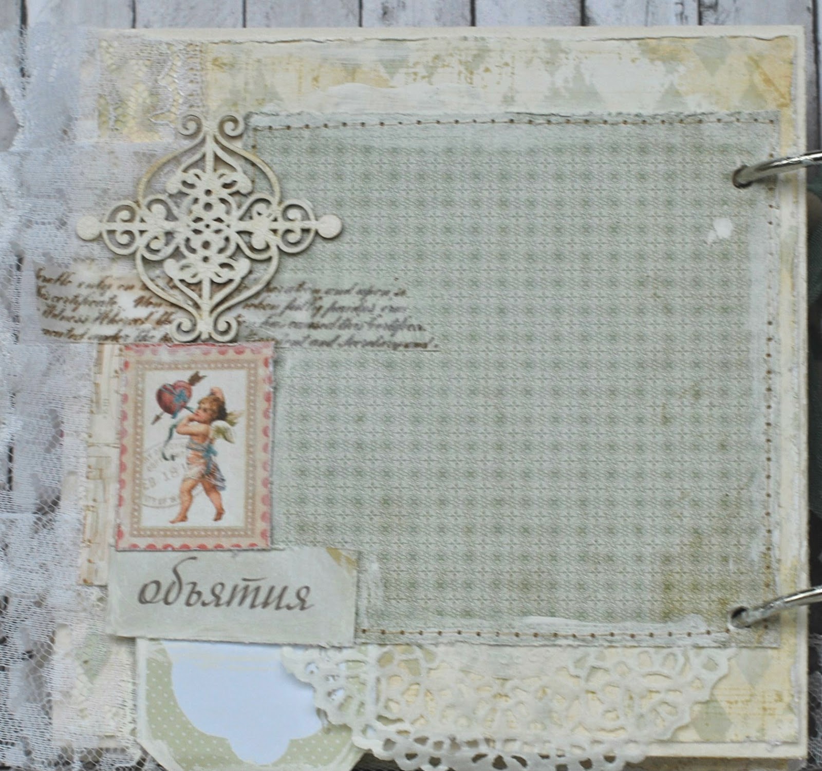 Шебби минник для девочки