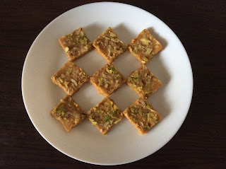 BESAN CHAKKI A DELICIOUS SWEET DISH
