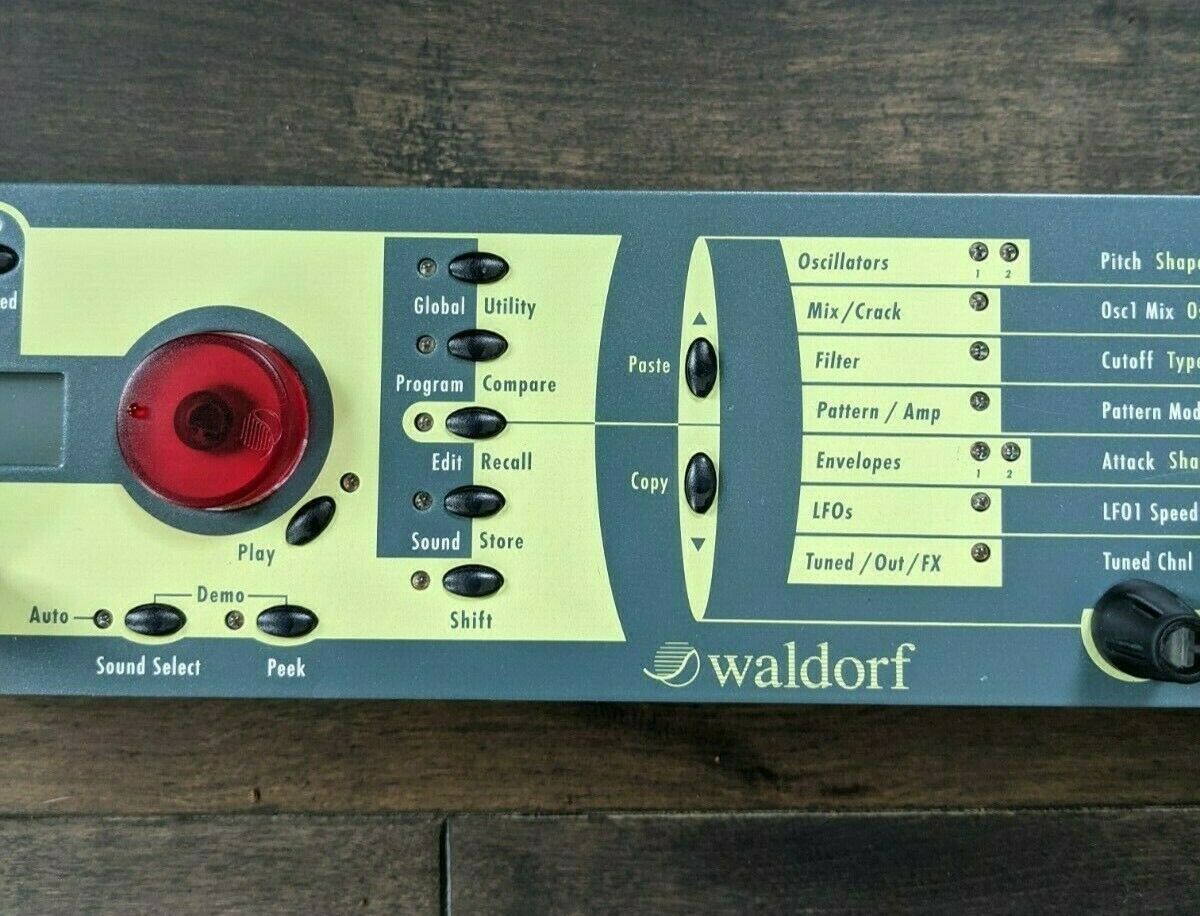 MATRIXSYNTH Waldorf Rack Attack Drum Synthesizer