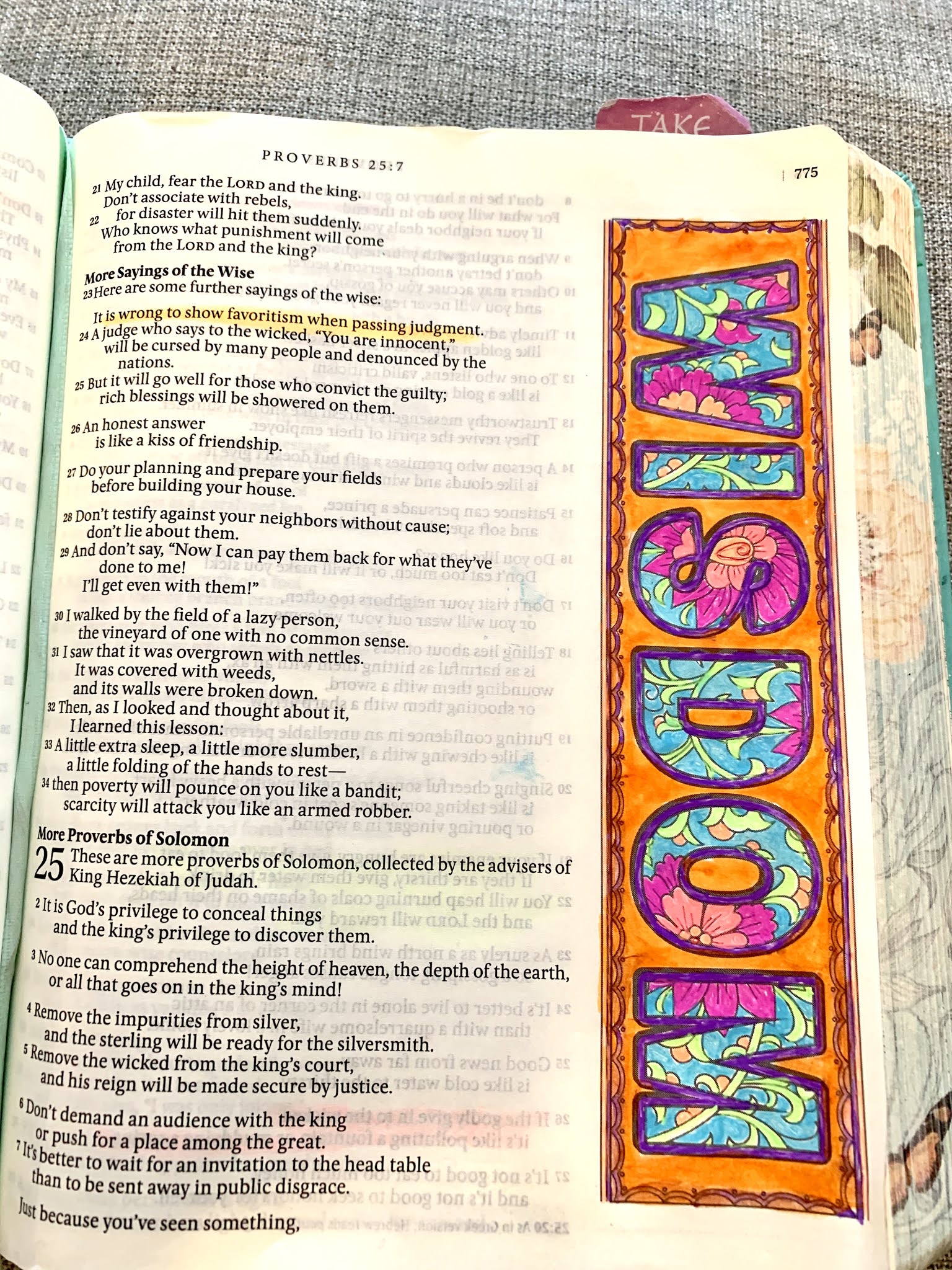 Amy's Creative Pursuits: October Bible Journaling Pages