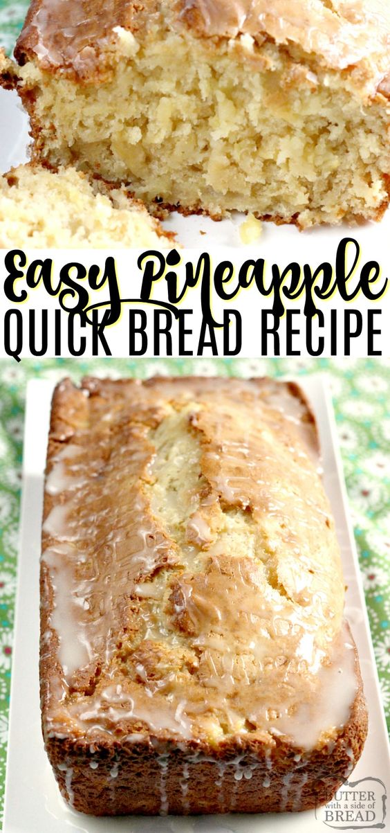 PINEAPPLE QUICK BREAD Recipes Note