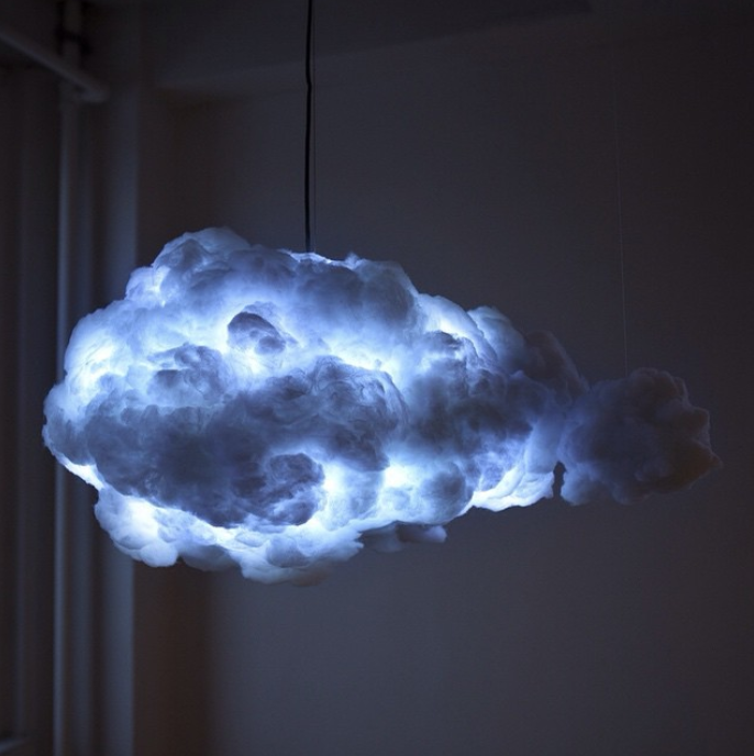 Cómo hacer una lámpara nube diy para decorar tu hogar