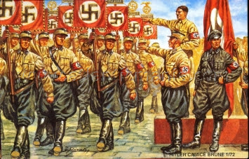 camicie brune naziste