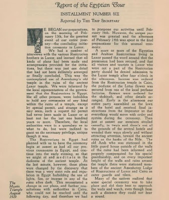1.Revista The Mystical Triangle 08/1929 1.Revista The Mystical Triangle 08/1929