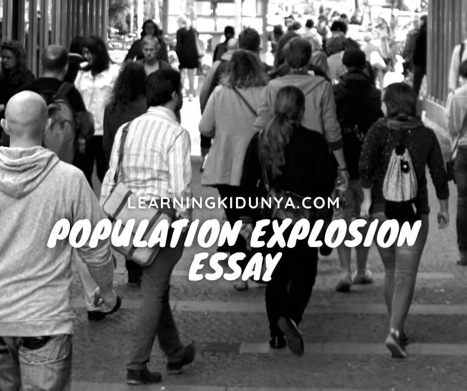 Population control | Short Essay On Population | Population Growth Essay | Population Essay