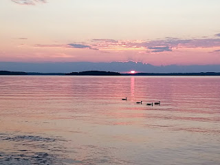 Fuengirolan lomahuoneistoista näke auringonlaskun