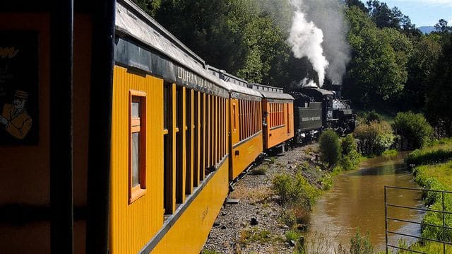Fall Color Train in Leadville