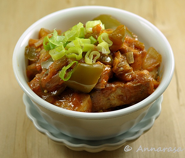 Annarasa Essence of Food Chili Tofu Indo Chinese Kitchen