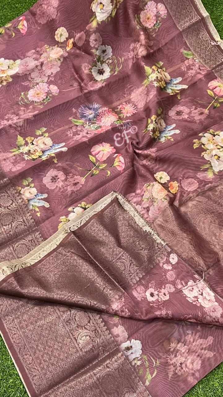 Elegant maheshwari silk sarees