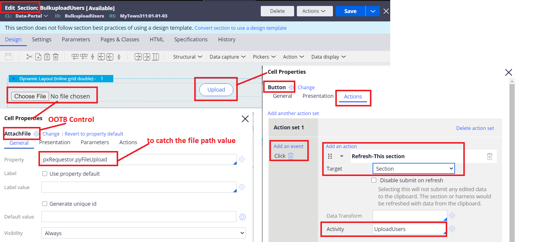 How to read excel file in pega Pega Help Case Management