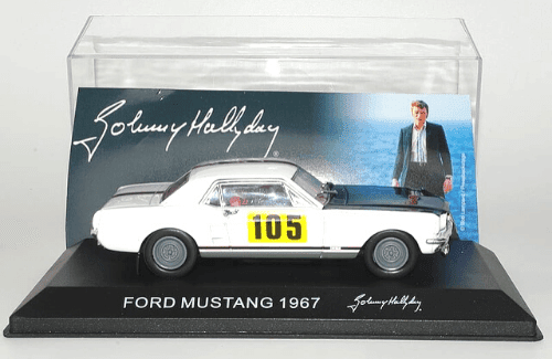 Les voitures de Johnny Hallyday Ford Mustang GT 390 1967 1:43
