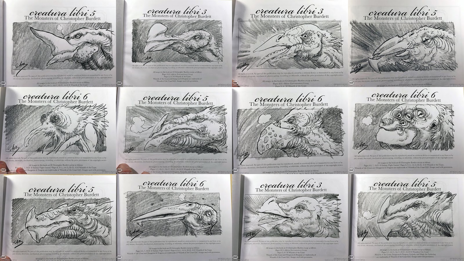 The DOODLES, DESIGNS, and aRT of CHRISTOPHER BURDETT The Sketchbook