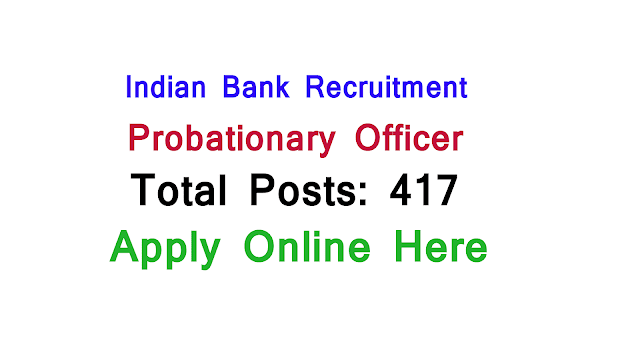 Indian Bank PO