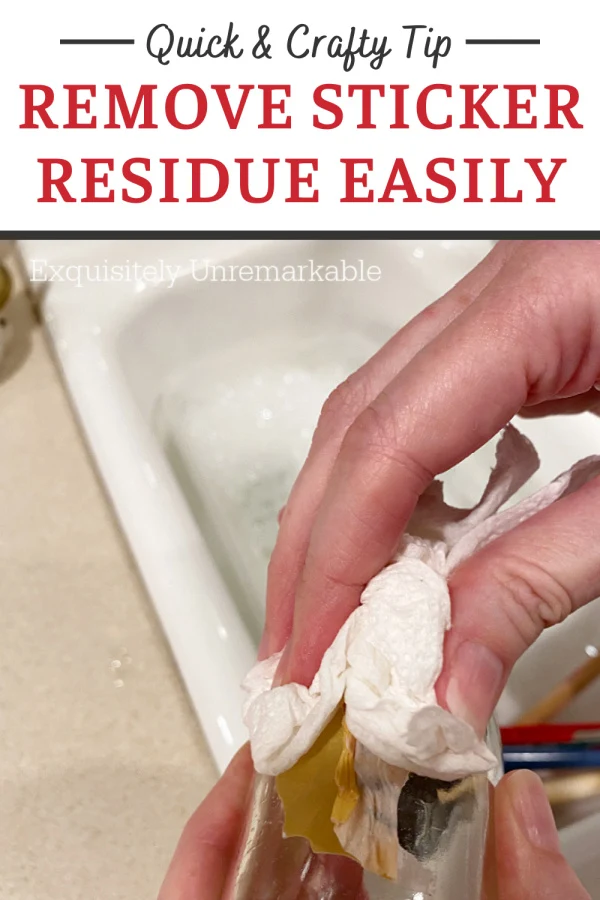 Remove Sticker Residue Easily