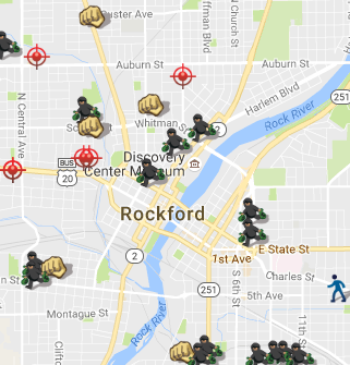 SpotCrime - The Public's Crime Map: November 2016