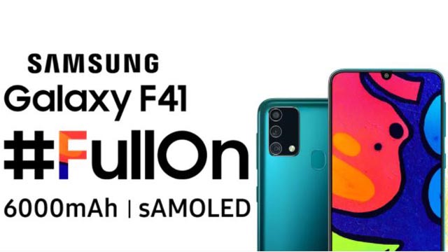 Samsung Galaxy F41 Made in India Phone is Launching on 8 Oct