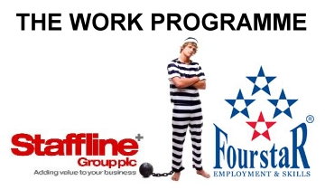 Staffline Group - FourstaR Recruitment  Work Programme protest