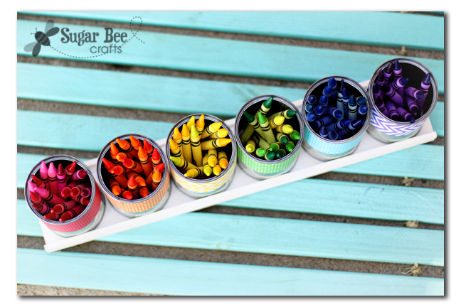 Rainbow Marker Holder - Sugar Bee Crafts