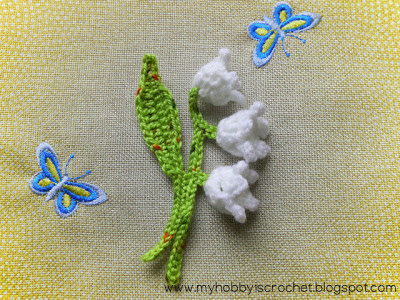 Crochet Lily of the Valley